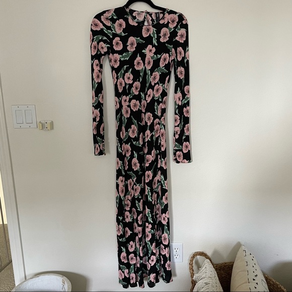 Zara Long Sleeve Maxi - Picture 1 of 5